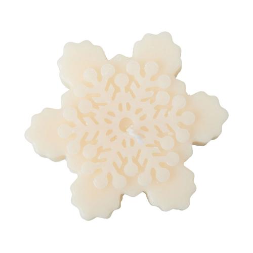 Свеча Снежинка; - купить необычные подарки в Воронеже