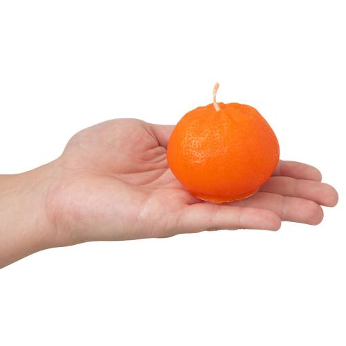 Свеча Мандарин; - купить именные сувениры в Воронеже