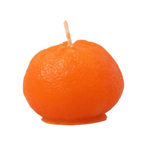 Набор свечей Мандарины в сетке; - купить именные сувениры в Воронеже