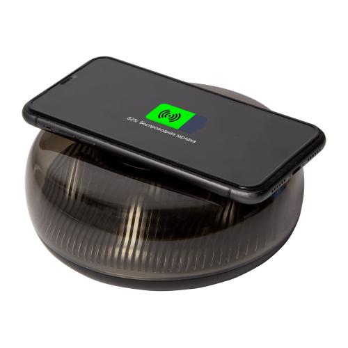 Ночник с беспроводной зарядкой Ember, 15 Вт; - купить именные сувениры в Воронеже