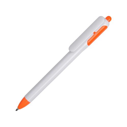 Ручка шариковая с белым корпусом и цветными вставками; - купить бизнесс-сувениры в Воронеже
