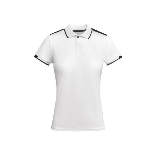 Рубашка-поло Tamil женская, белый/черный