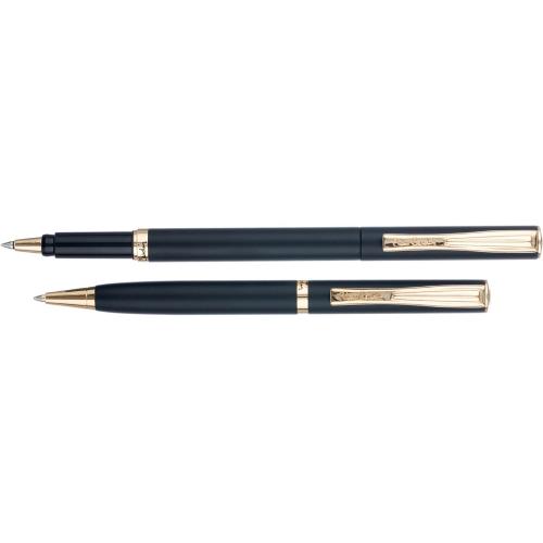 Набор Pierre Cardin PEN&PEN: ручка шариковая + роллер. Цвет - черный. Упаковка Е.; - купить необычные подарки в Воронеже