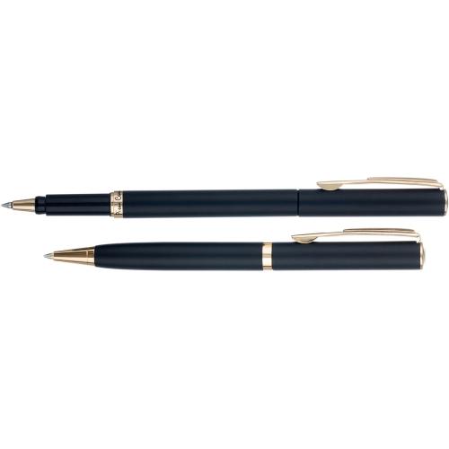 Набор Pierre Cardin PEN&PEN: ручка шариковая + роллер. Цвет - черный. Упаковка Е.; - купить необычные сувениры в Воронеже