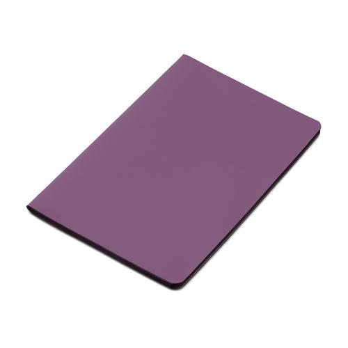 Блокнот Audrey А5 на сшивке в гибкой обложке софт-тач, фиолетовый