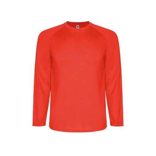 Футболка Montecarlo  мужская с длинным рукавом, красный