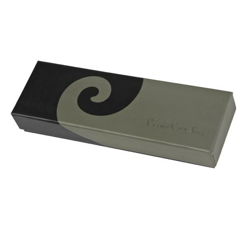 Ручка шариковая Pierre Cardin EASY. Цвет - серо-голубой. Упаковка Е-2; - купить именные сувениры в Воронеже