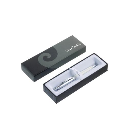 Ручка шариковая Pierre Cardin EASY. Цвет - белый. Упаковка Е-2; - купить необычные сувениры в Воронеже