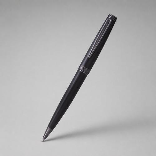 Ручка шариковая Pierre Cardin коллекция СИЯНИЕ | SHINE. Корпус - латунь с лакированным покрытием. Отделка и детали дизайна - латунь и оружейный хром. Цвет - антрацит. Упаковка B-1.