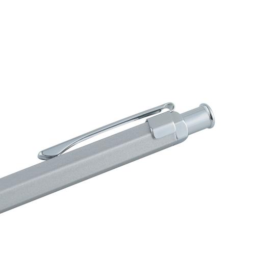 Ручка шариковая Pierre Cardin PRIZMA. Цвет - серебристый. Упаковка Е; - купить подарки с логотипом в Воронеже