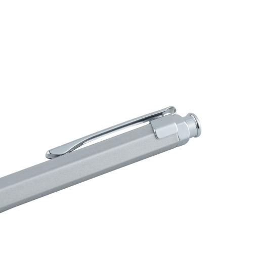 Ручка шариковая Pierre Cardin PRIZMA. Цвет - серебристый. Упаковка Е; - купить именные сувениры в Воронеже