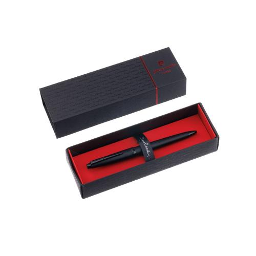 Ручка шариковая Pierre Cardin GAMME. Цвет - черный. Упаковка Е; - купить подарки с логотипом в Воронеже