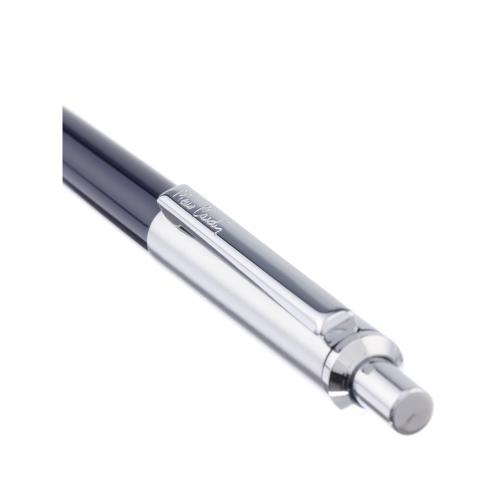 Ручка шариковая Pierre Cardin EASY. Цвет - синий и серебристый. Упаковка Е; - купить именные сувениры в Воронеже