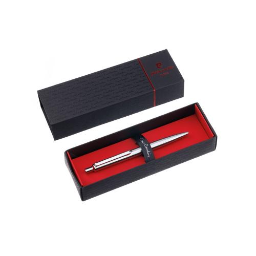 Ручка шариковая Pierre Cardin GAMME Classic. Цвет - серебристый. Упаковка Е; - купить подарки с логотипом в Воронеже