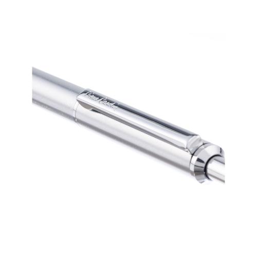 Ручка шариковая Pierre Cardin GAMME Classic. Цвет - серебристый. Упаковка Е; - купить именные сувениры в Воронеже