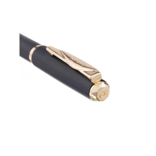 Ручка шариковая Pierre Cardin GAMME Classic. Цвет - черный. Упаковка Е; - купить именные сувениры в Воронеже