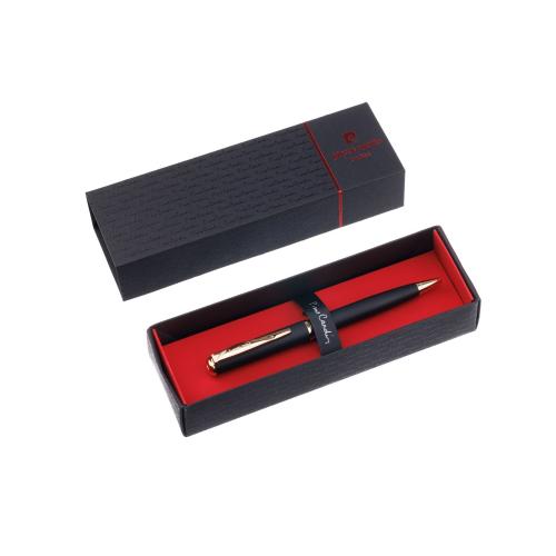 Ручка шариковая Pierre Cardin GAMME Classic. Цвет - черный. Упаковка Е; - купить подарки с логотипом в Воронеже