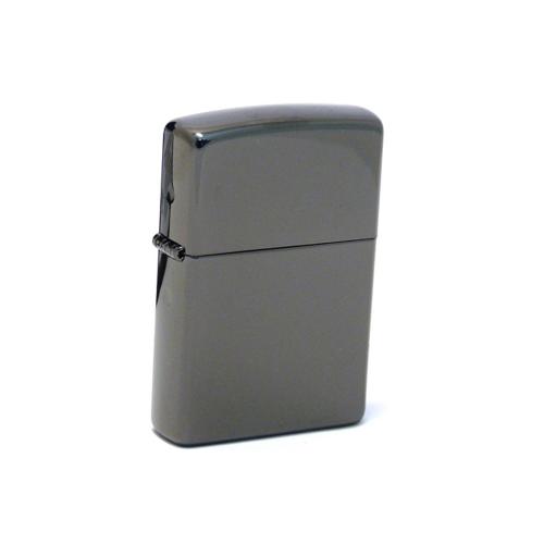 Зажигалка ZIPPO Classic с покрытием Ebony™, латунь/сталь, чёрная, глянцевая; - купить бизнесс-сувениры в Воронеже