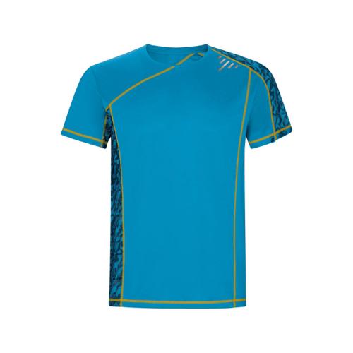 Спортивная футболка Sochi мужская, принтованный бирюзовый