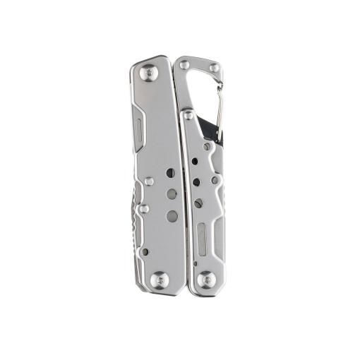 Мультитул Stinger, 105x40 мм, 12 функций, сталь, серебристый; - купить подарки с логотипом в Воронеже