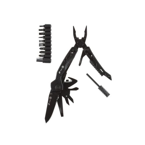 Мультитул Stinger, 105x45 мм, 13 функций, сталь, чёрный; - купить необычные сувениры в Воронеже