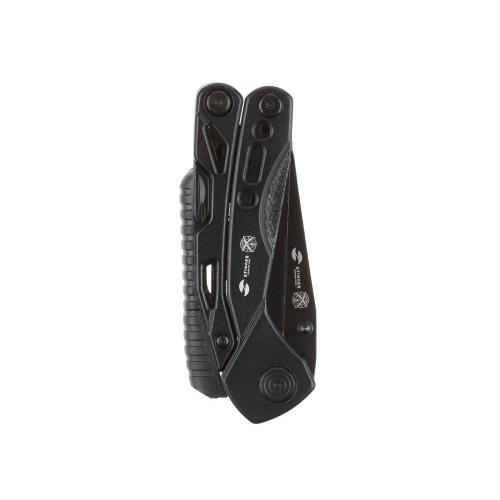 Мультитул Stinger, 105x45 мм, 13 функций, сталь, чёрный; - купить именные сувениры в Воронеже