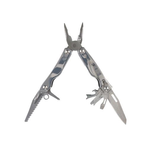 Мультитул Stinger, 100x45 мм, 11 функций, сталь, серебристый; - купить необычные сувениры в Воронеже