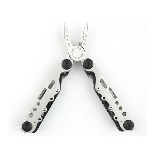 Мультитул Stinger, 105x40 мм, 13 функций, сталь, серебристо-чёрный; - купить необычные подарки в Воронеже