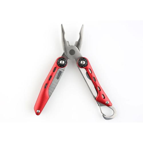Мультитул Stinger, 108x35 мм, 10 функций, нержавеющая сталь, красный; - купить необычные подарки в Воронеже