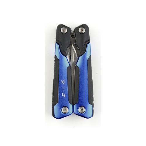 Мультитул Stinger, 104x45 мм, 15 функций, сталь/пластик, сине-чёрный; - купить необычные сувениры в Воронеже