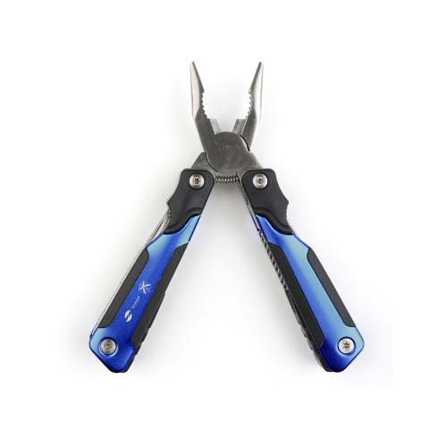 Мультитул Stinger, 104x45 мм, 15 функций, сталь/пластик, сине-чёрный; - купить необычные подарки в Воронеже