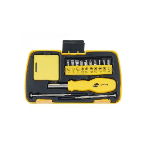 Набор инструментов Stinger, 20 инструментов, в пластиковом кейсе, 160х90x40 мм; - купить необычные подарки в Воронеже