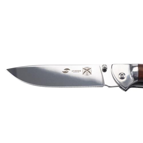 Нож складной Stinger, 106 мм, ; - купить именные сувениры в Воронеже