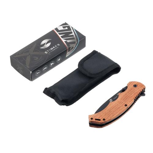 Нож складной Stinger, 120 мм, ; - купить подарки с логотипом в Воронеже