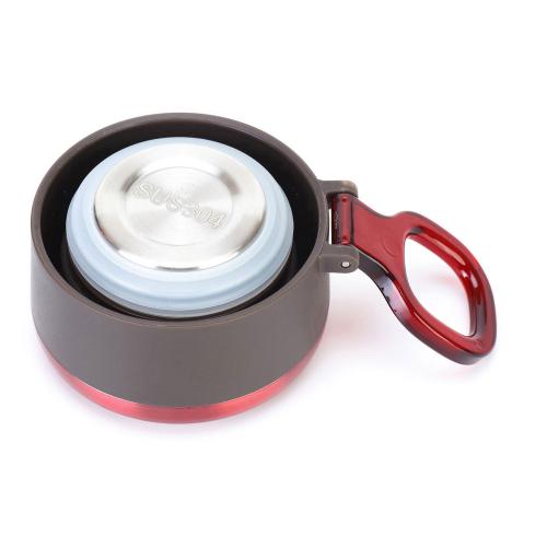 Термокружка Stinger, 0,42 л, сталь/пластик, красный глянцевый, 7,5 х 6,9 х 22; - купить необычные сувениры в Воронеже