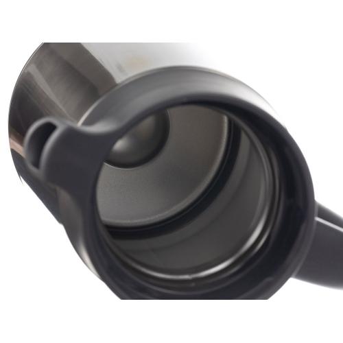 Термокофейник Stinger, 1,6 л, нержавеющая сталь, чёрный, 18 x 13,6 x 25; - купить подарки с логотипом в Воронеже