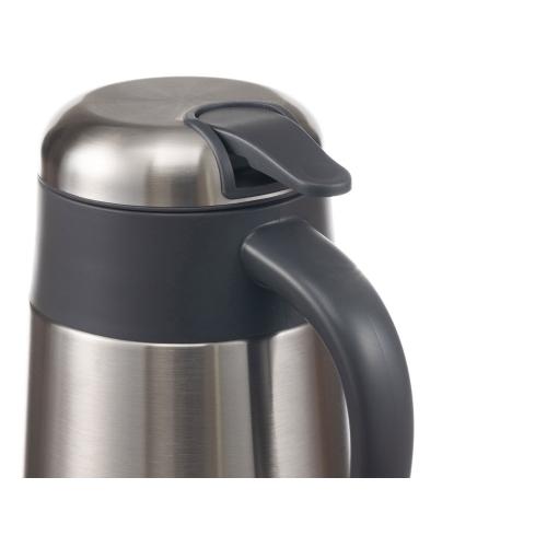Термокофейник Stinger, 1,6 л, нержавеющая сталь, серебристый, 18 x 13,6 x 25; - купить именные сувениры в Воронеже