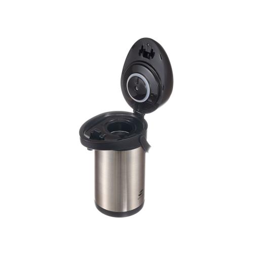 Термос с помпой Stinger, 3 л, широкий, нержавеющая сталь, серебристый, 24,4 х 17,5 х 37; - купить необычные подарки в Воронеже