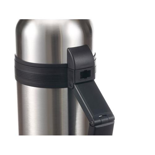 Термос Stinger, 1,8 л, широкий с ручкой, нержавеющая сталь, серебристый, 12,2 х 10,9 х 35; - купить именные сувениры в Воронеже