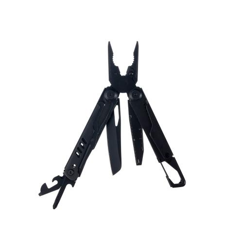 Мультитул Stinger, 115 мм, 14 функций, сталь, черный; - купить именные сувениры в Воронеже