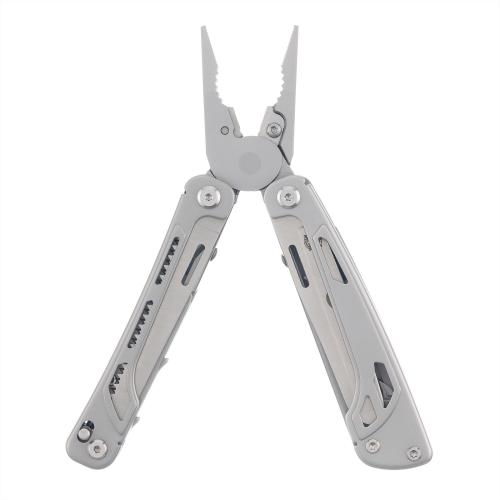 Мультитул Stinger, 106 х 43 мм, 19 функций, нержавеющая сталь, серебристый, в комплекте нейлоновый чехол; - купить необычные сувениры в Воронеже