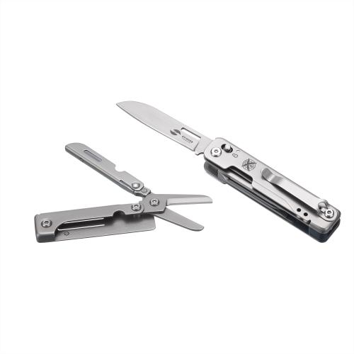 Мультитул Stinger, 92 х 30 мм, 15 функций, нержавеющая сталь, серебристый; - купить необычные сувениры в Воронеже
