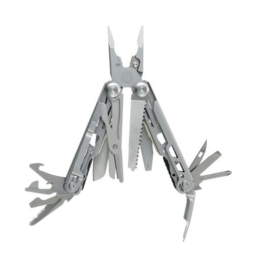 Мультитул Stinger, 110 х 22 мм, 22 функции, сталь, серебристый, в картонной коробке; - купить необычные сувениры в Воронеже