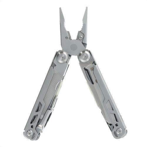 Мультитул Stinger, 110 х 22 мм, 22 функции, сталь, серебристый, в картонной коробке; - купить именные сувениры в Воронеже
