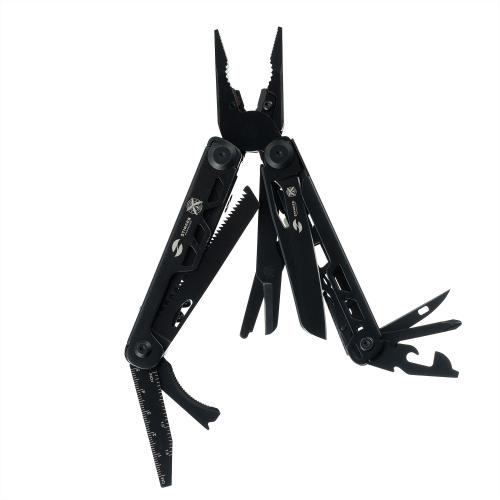 Мультитул Stinger, 113 х 19 мм, 19 функций, сталь, черный, в картонной коробке; - купить необычные подарки в Воронеже