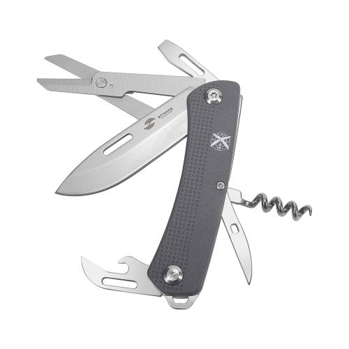 Нож перочинный Stinger, 103 мм, 10 функций, материал рукояти АБС-пластик ; - купить необычные подарки в Воронеже
