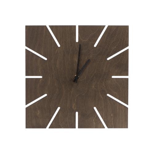 Часы деревянные Olafur квадратные, 28 см; - купить бизнесс-сувениры в Воронеже