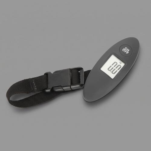 Багажные весы с покрытием soft touch Gravity, серый