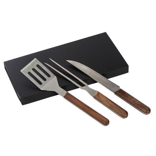 Набор для барбекю из ореха Flank; - купить необычные сувениры в Воронеже