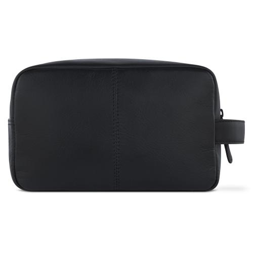 Несессер дорожный BUGATTI КЛАРК | CLARK, чёрный, воловья кожа/полиэстер, 20х10х13 см, 2; - купить именные сувениры в Воронеже